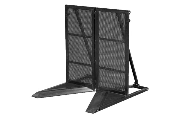 Stage Pit Barrier Angle Adjustable Corner Black