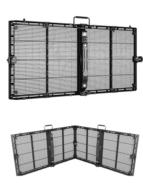 Gloshine Vanish P3.9 - 7.8mm Transparent Outdoor LED Video Wall Displays 500mm x 500mm